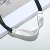 Short necklace European and American metal exaggerated pendant