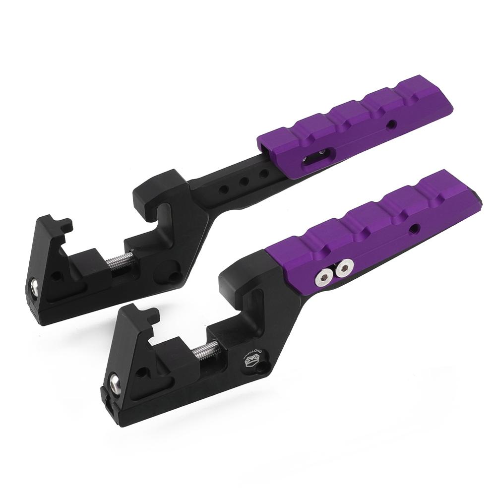 Front Passenger Footpegs Extensions For KTM EXC EXCF 125 150 200 250 300 350 400 450 500 -SX SXF XC XCF 125-500 2025 2017-2026