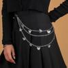 Trendy Unisex Three-Layer Versatile Metal Butterfly Waist Chain