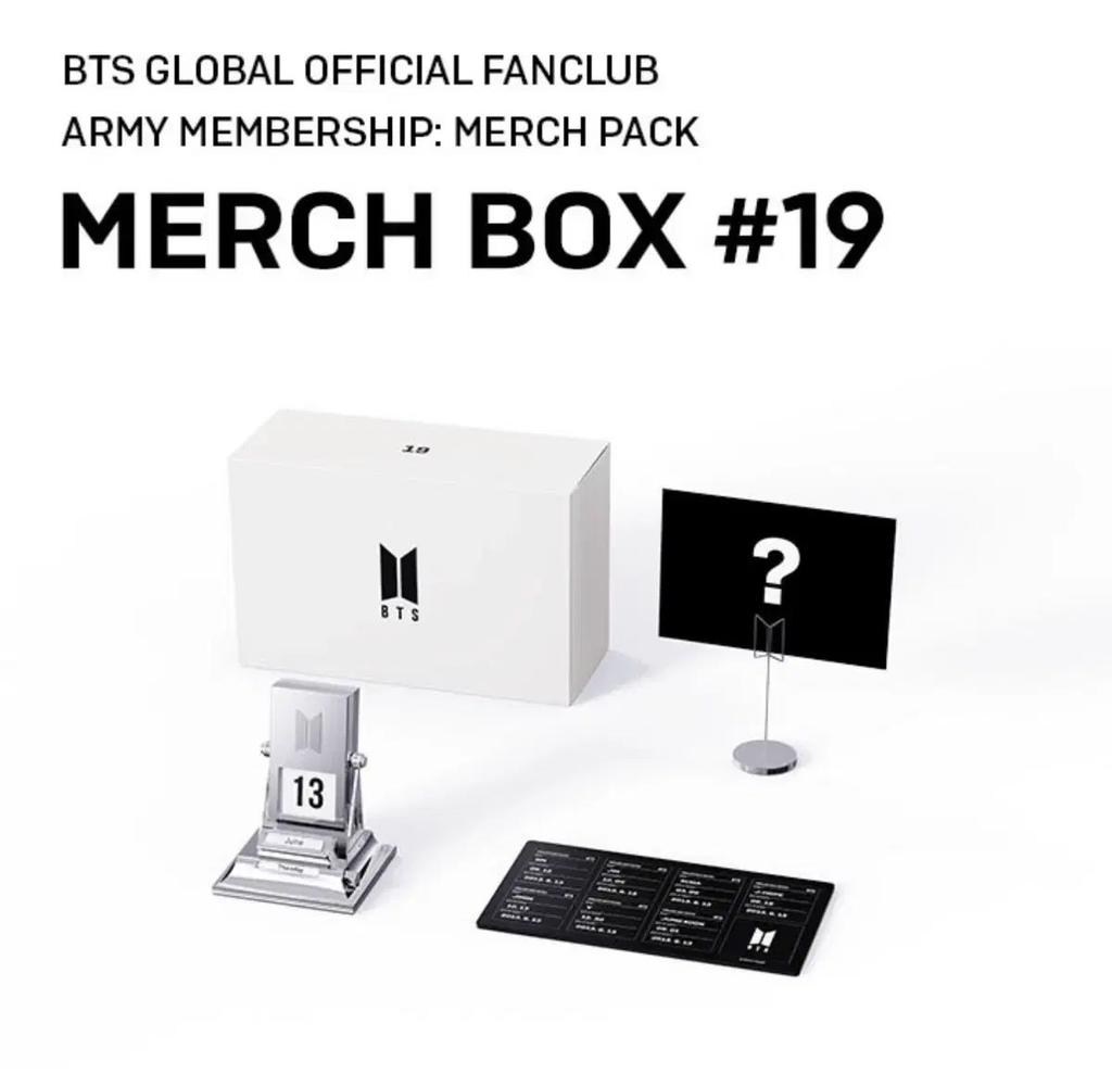[USED] BTS (Bangtan Boys) Merchbox 19