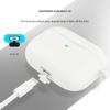 Silicone Case For AirPods Pro Protective Case With Hook TPU Wireless Earphone Cover For Airpods Pro 1 Charging Box Protector Bag
