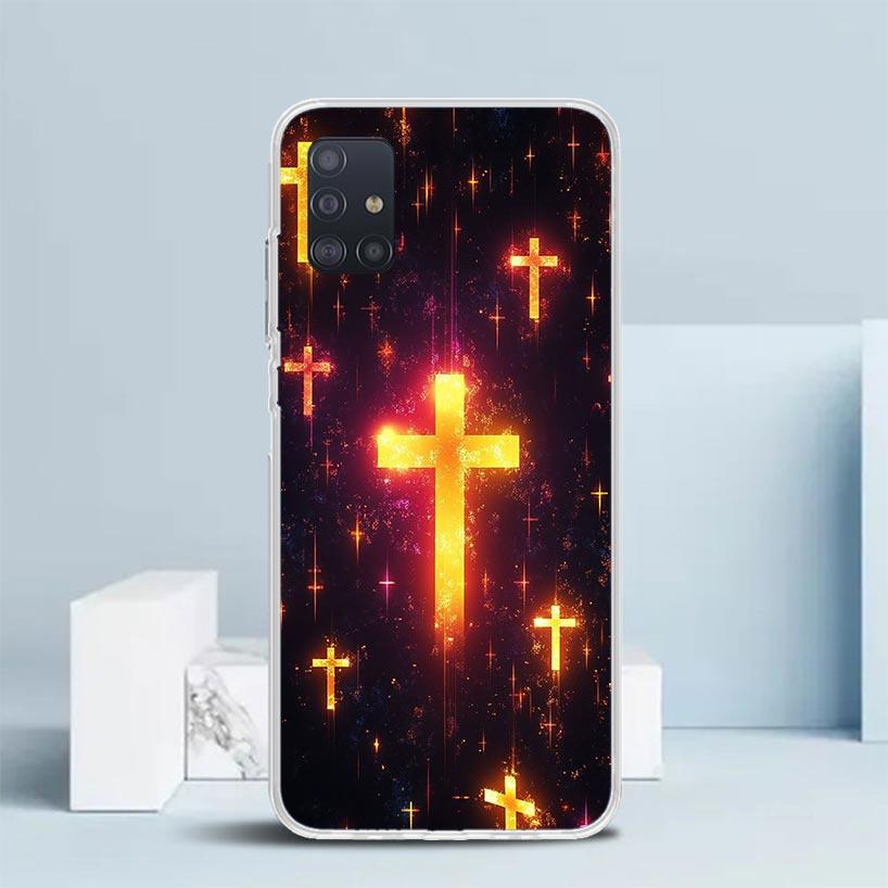 

Jesus Bible Soft Cover for Samsung Galaxy A12 A22 A32 A52 A72 A02S Phone Case Note 20 Ultra 10 S10 Plus A51 A71 A50S A20S A10S G Samsung S10