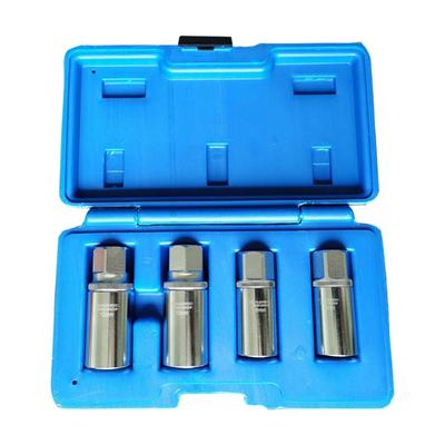 4Pcs Bolt Extractors Set High Strength Steel Screw Nut Remover Tool For Broken Stripped Fasteners