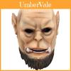 Mască Orc Înfricoșătoare World of Warcraft Piesa Facială din Rășină Pentru Halloween și Evenimente Festive
