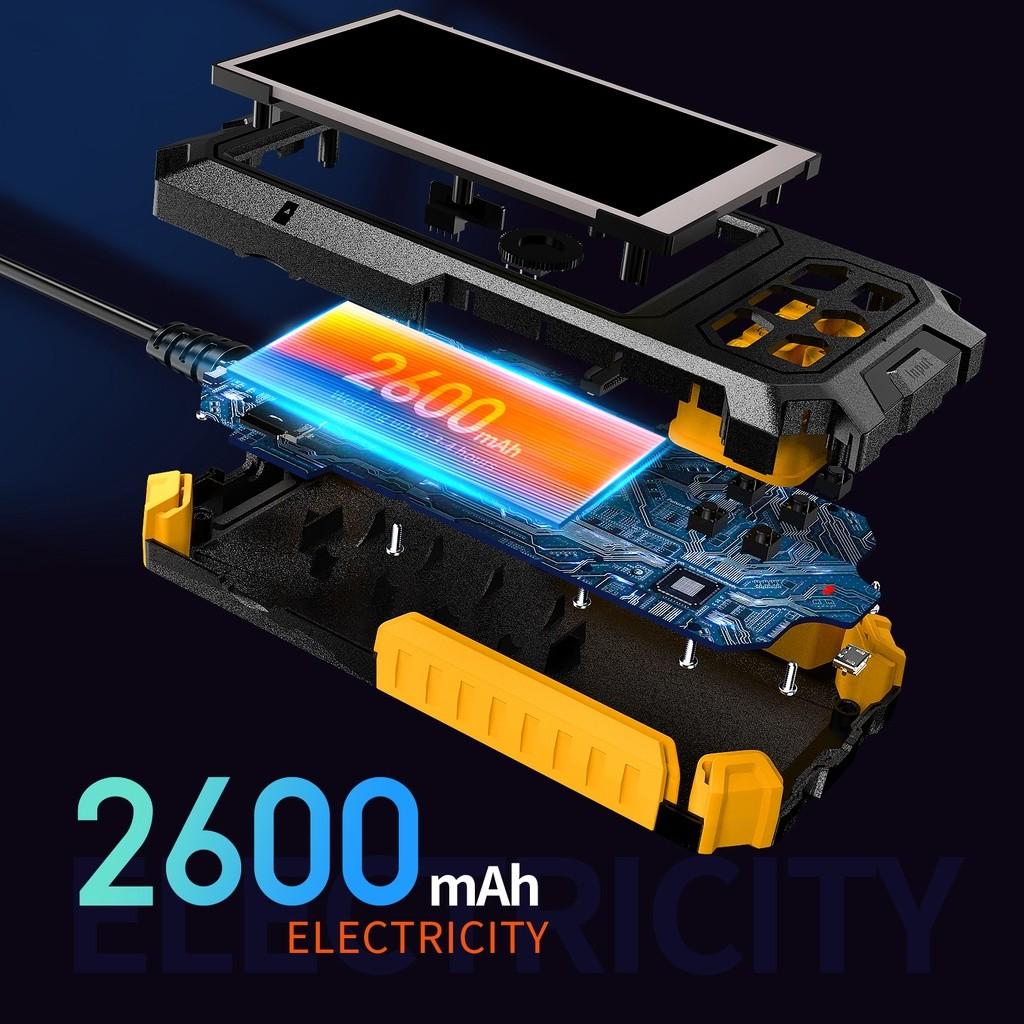 4.5 inch 2.0 MP Bore Scope Snake Camera IP68 Sewer Pipe Drain Inspection Camera IPS Screen Dual Lens Industrial Endoscope