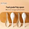 Nuoxian Disposable White Pulp Spoons