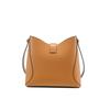 Pierre Cardin Women's Genuine Leather Bucket Shoulder Bag