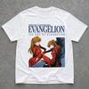 2026 Summer New Arrival Evangelion Pattern Street Style Print Shortsleeve Tshirt Y2k Style Suitable For Both Unisex And Unisex