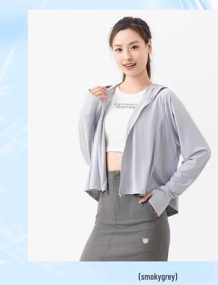 Women's Nylon UPF 100+ Fashion Cape - Casual Ice Silk Sun Protection