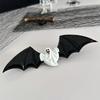 1PC Friendly Bat Shaped Hairpin For Gothic Fashion Dark Theme Parties Comfortable Costume Accessories