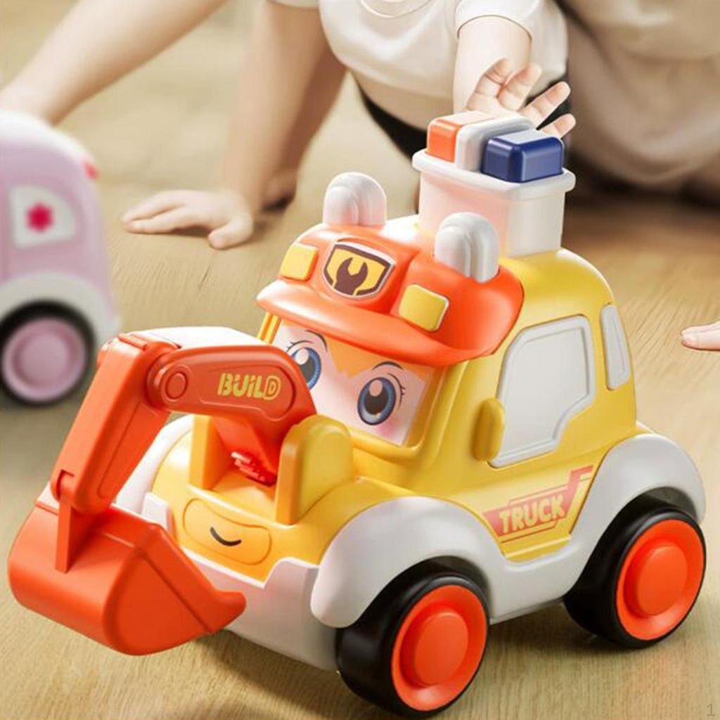 Car Toy Cartoon Unique Party Gift Early Learning Vehicles Toys for Kids