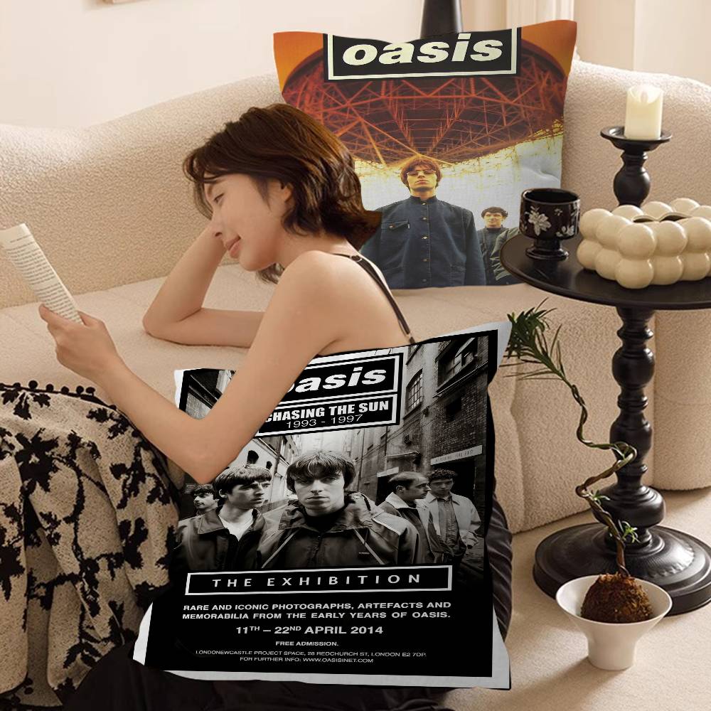 Hot Band O-Oasis Cushion Cover Pillowcase Upholstery Sofa Throw Pillow Home Decor Pillowcas