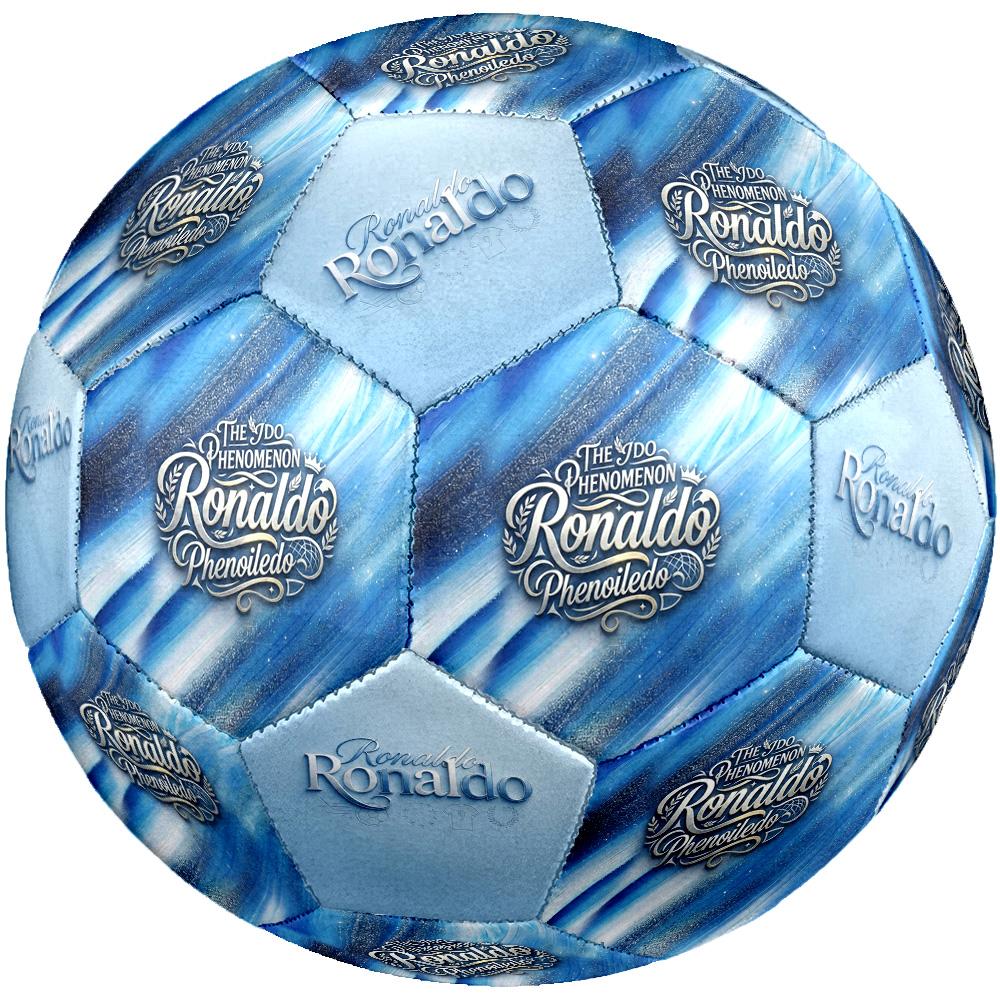 Ronaldo's Phenomenon: Football Legend Size 5 Soccer Football Machine Sewn Indoor/Outdoor Training and Matches Unique Gift for Soccer Lovers