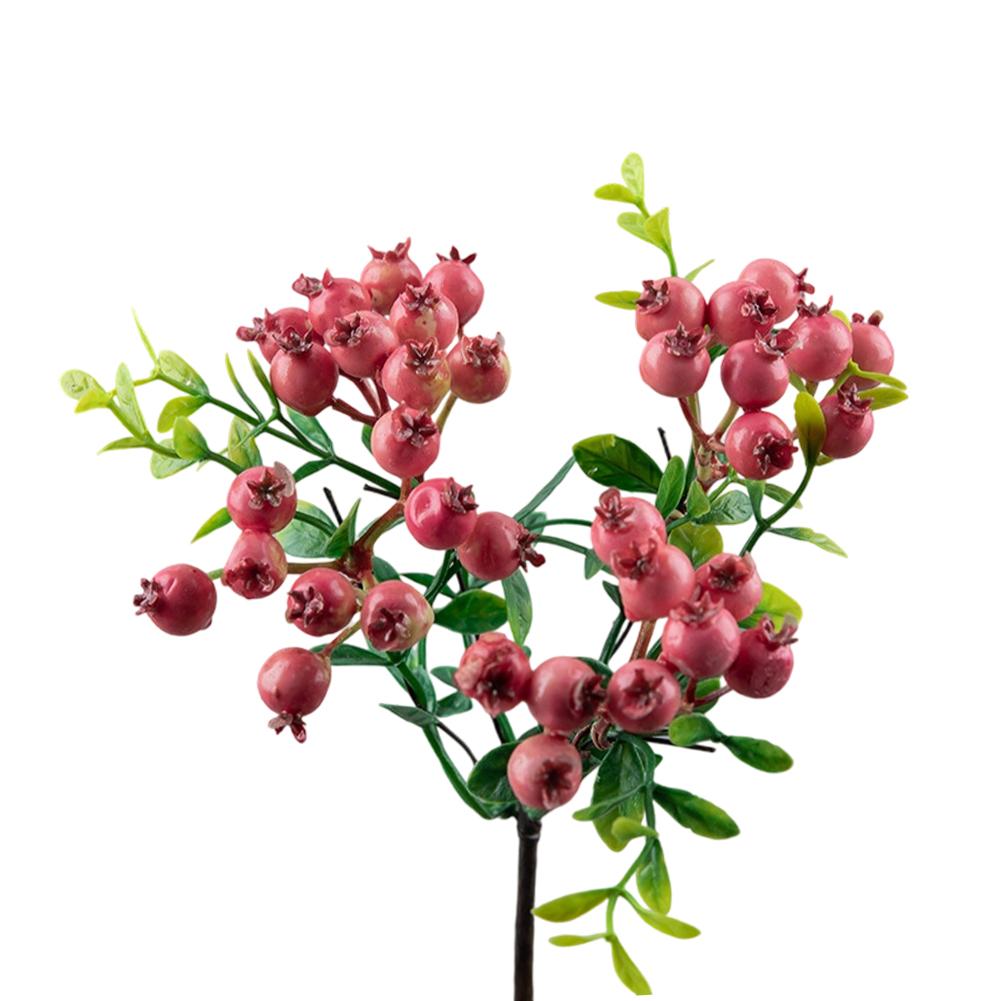 

Artificial Berry Flowers Artificial Flowers Decoration For Wedding For Home Tea Table Decoration DIY Christmas Decoration