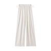 Maternity pants summer thin outer wear do not restrain belly wide leg pants new small Yamamoto pants women's summer wear