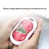 3-speed Temperature Double-sided Tropical Vibration Massage Pocket Hand Warmer That Can Warm Hands and Is Rechargeable
