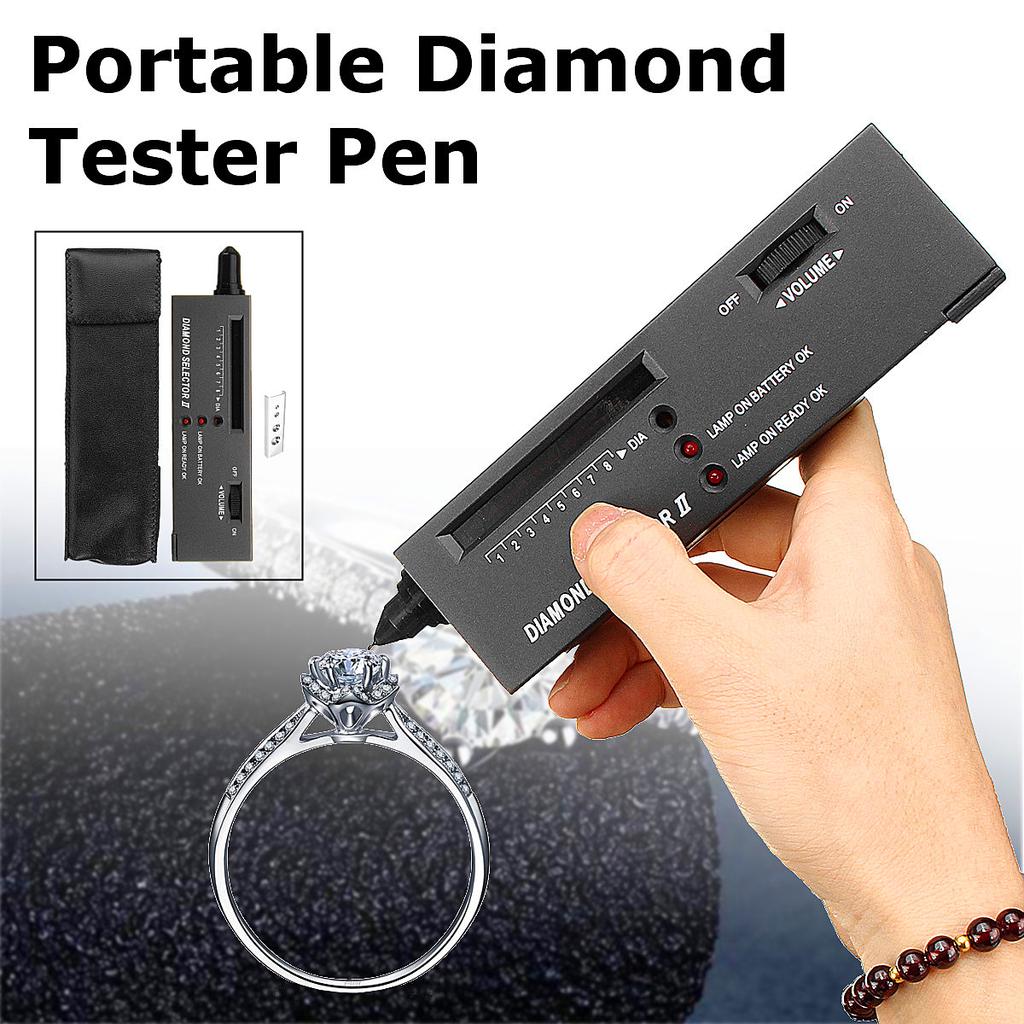 Buy Pro Diamond Tester Pen Tool High Accuracy LED Jewelry Gem Gold