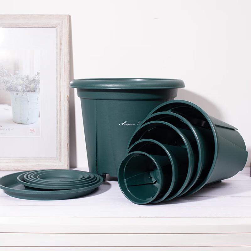 Green Mountain Root Control Plastic Flower Pot