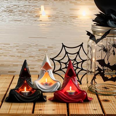 Halloween Kerzenhalter Ornamente, Festival, Katze, Halloween Atmosphäre Dekoration
