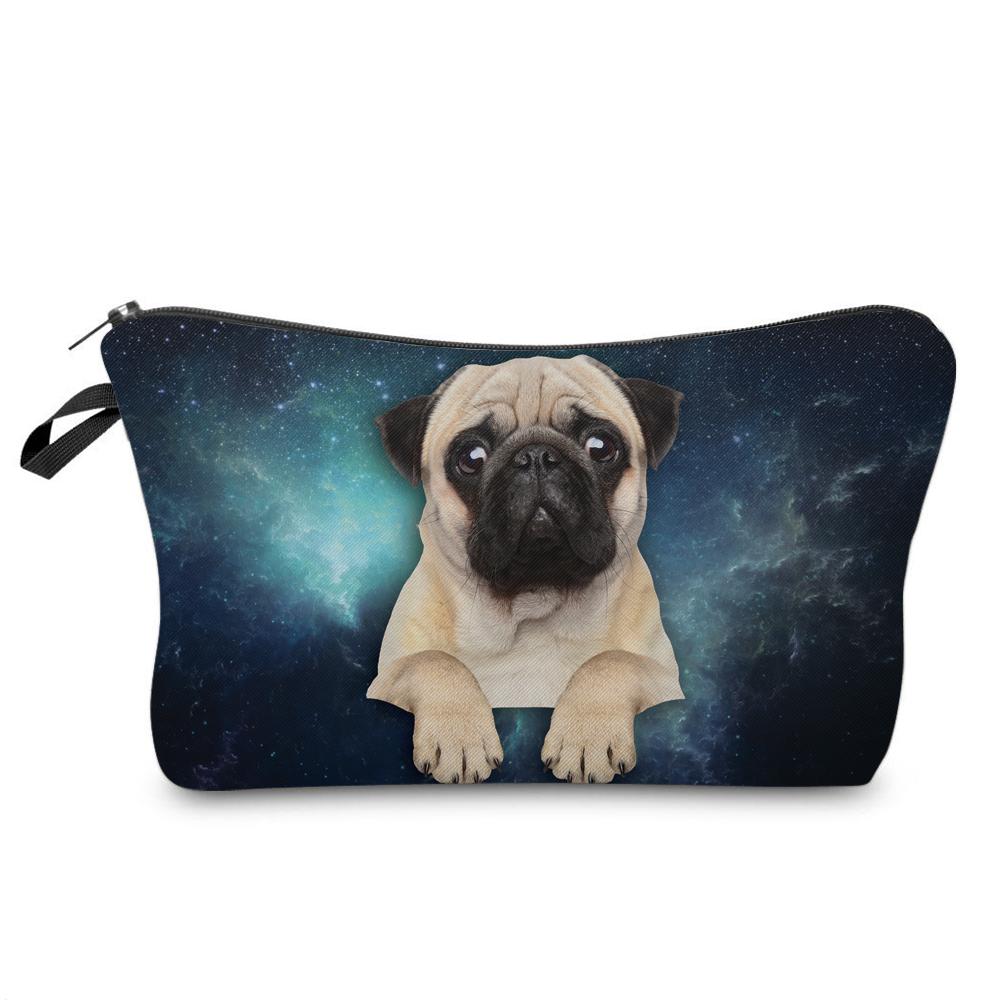 Women Cosmetic Bag Multiple Pattern Fashion Portable Casual Storage Travel Pouch Toiletry Bags