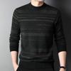 Hengyuanxiang Men's 100% Pure Wool Crew Neck Sweater