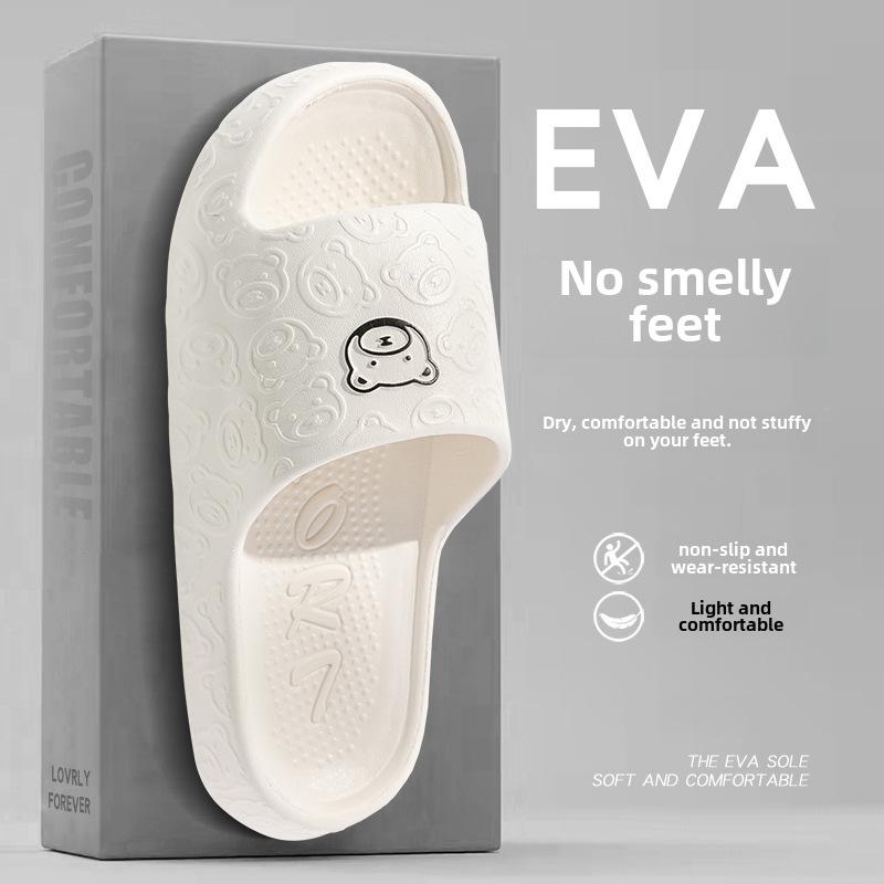 Papuci de femei cu fundul moale nou stil pentru utilizare în interior de vară, sandale antiderapante atât pentru bărbați, cât și pentru femei