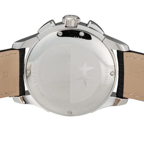 HAMILTON Men's JAZZMASTER Watch H32612741, Quartz Movement, 10 ATM Water Resistance, Sapphire Crystal, Blue Dial, Stainless Steel