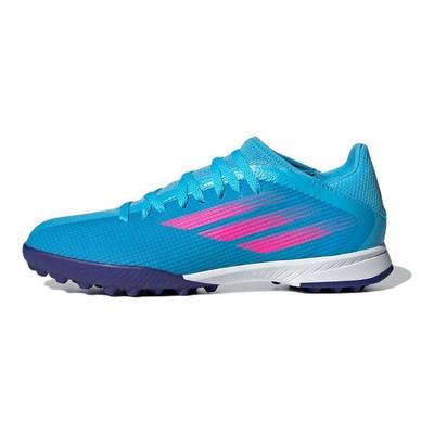X Speedflow.3 TF J Sky Rush Team Shock Pink Kinder-Sneaker Blue Cloud-White GW7513