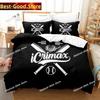 3D Print Fashion Logo Icrimax Bedding Set Boys Girls Twin Queen King Size Duvet Cover Pillowcase Bed Boys Adult Bedroom