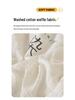 2025 A-Class Washed Cotton Waffle Soybean Winter Quilt Blanket Comforter Core - Thickened Solid Color