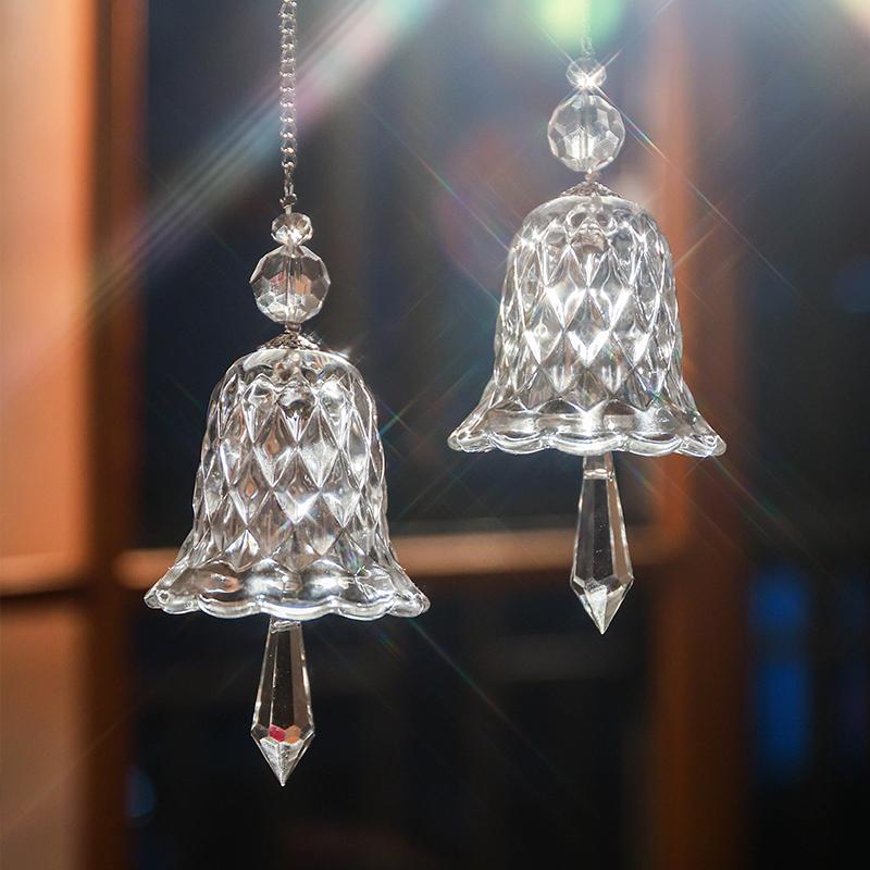 Duha Křišťálová Zvonkohra Závěsná Zvonkohra do Okna Skleněný Přívěsek Lapač Slunce Vánoční Dekorace Domácí Dekorace Zahradní Dekorace