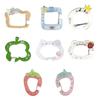 Carabiner Clip for Keys and Small Items Acrylic Pendant for Backpack Handbook Decoration Ita Bag Buckle Accessory