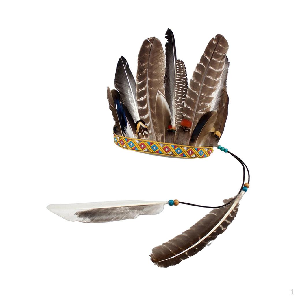 Feather Headband for Festival and Party