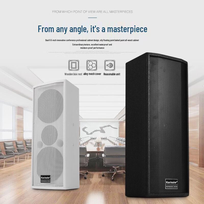 KAXISAIER S26S Dual 6.5-inch Passive Multimedia Speaker CN Plug (adapter Included)