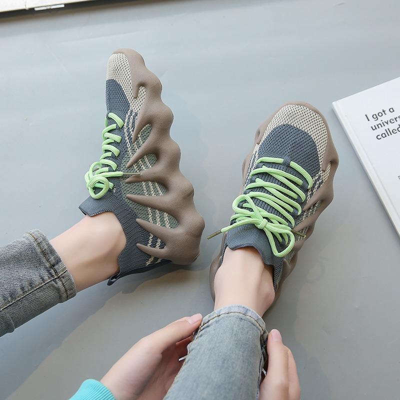 Flying Weaving Women's Autumn New Breathable Casual Fitness Sports Running Shoes