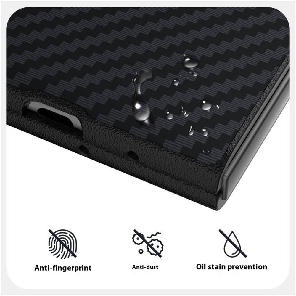 ABEEL Etui do Xiaomi Mix Fold 4 5G Kompatybilne z MagSafe Tylna pokrywa z teksturą włókna węglowego