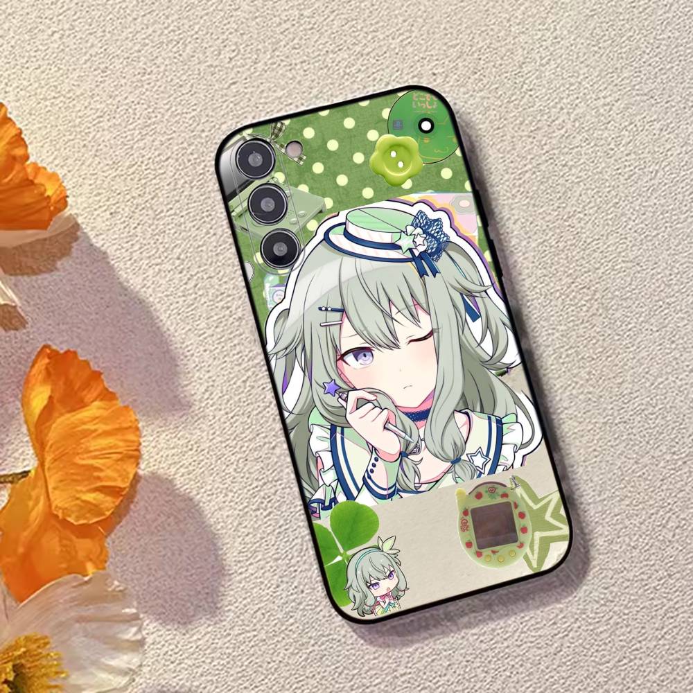

Чехол для телефона Project Sekai N-Nene Kusanagi Черный Силиконовый Мягкий Для Samsung Galaxy A73,A72,A71,A70,A53,A52,A51 Samsung a53 5g