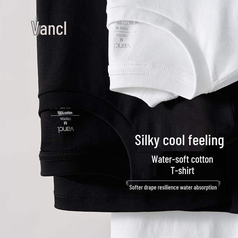 Vancl Men s Signature Edition Cotton Short Sleeve T-Shirt XL