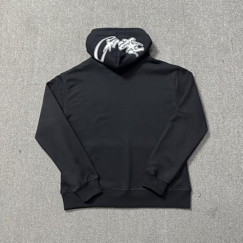 Corteiz Alcatraz C-Star Besticktes Hoodie und Fleece Jogginghosen Set