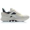 Li Ning Cushioning Slip Resistant Abrasion Resistant Low Top Sports Casual Shoes Men's White Black AREP017-2