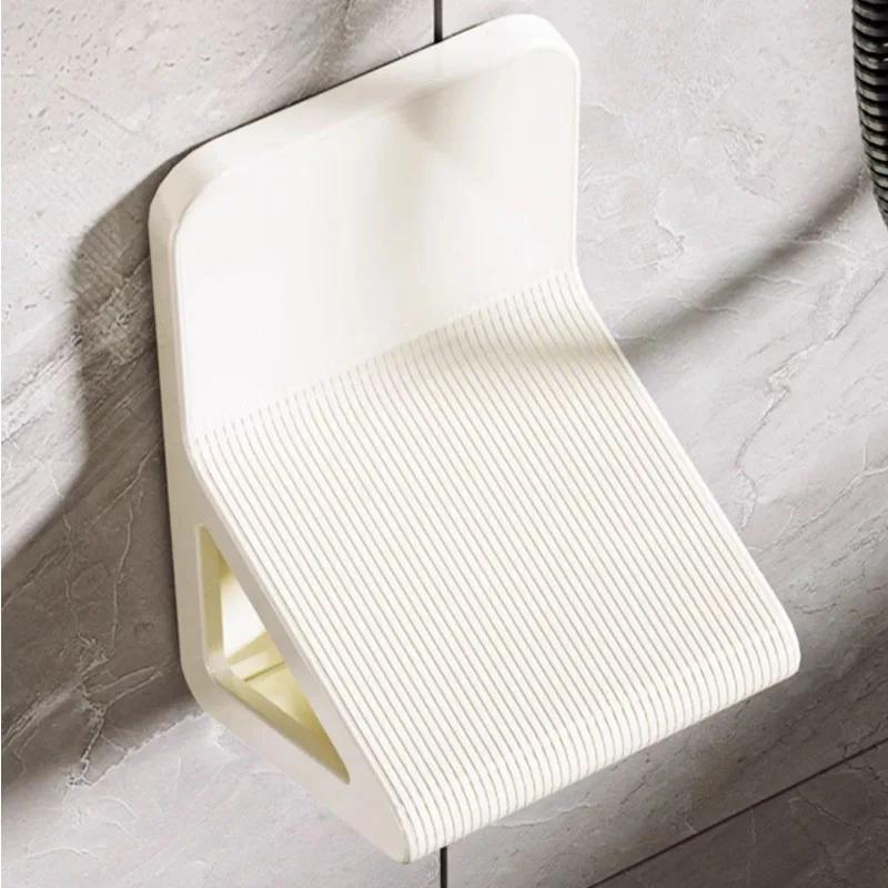 Perforationsfreies Badezimmer, Leicht zu platzierender Fußhocker, Werkzeuge zur Körperreinigung und Badezimmerzubehör zur Fußmassage