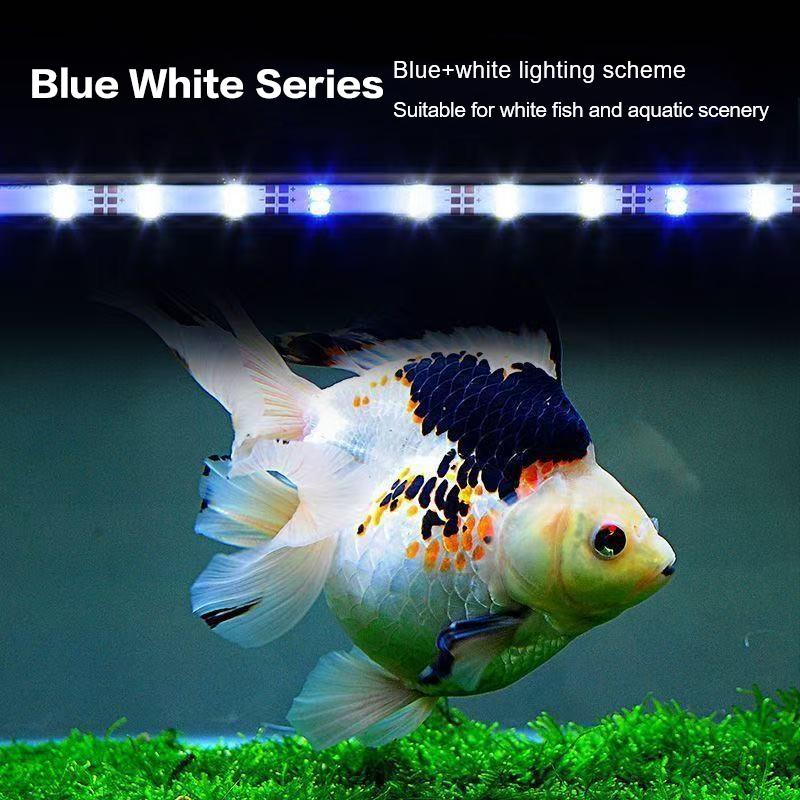 1Pc 17-47CM USB Plug Aquarium Light LED Waterproof Fish Tank Light Underwater Lighting Submersible Lamp Plant Grow Lamp 110V