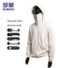 ROMON Men's UPF200+ Hooded Sun Protection Jacket