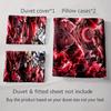 Dramatic skull imagery. Bedding Duvet cover sets Duvet covers Pillowcases gifts (1 * Duvet Cover 2 * Pillowcases, without duvet insert)