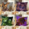 Five NNights AT FFreddyS Print Throw Pillow Cover Square Cushion Case for Living Room Bedroom Decor