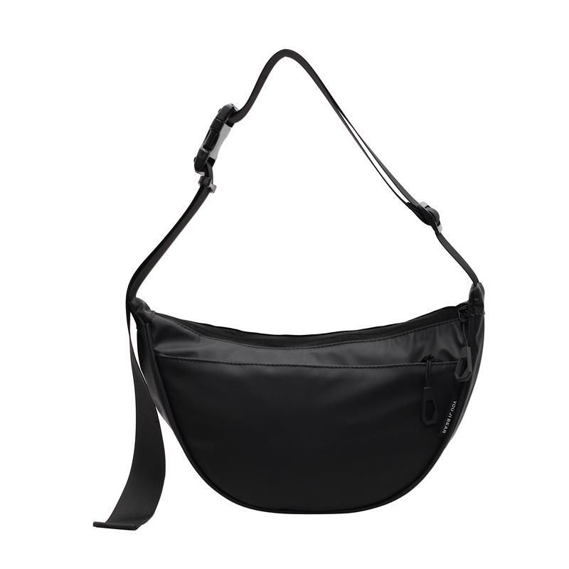 

Легкая женская сумка через плечо, сумка-хобо Small чёрный