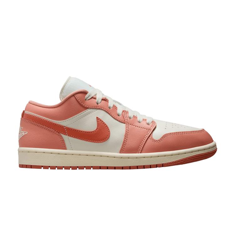 

Женские кроссовки Air Jordan 1 Low Sail Madder Root Розовый Светло-мареновый Бледно-слоновая кость DC0774-180 35.5