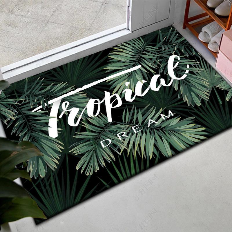 Small Absorbent Door Mats for Entry, Kitchen, Bathroom & Bedroom