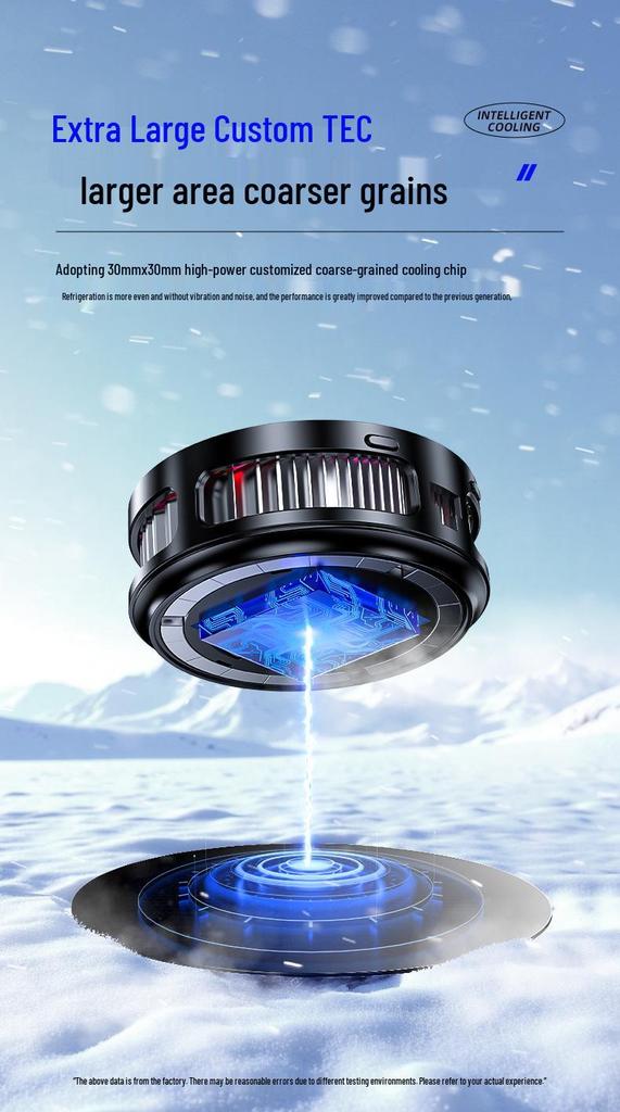TH25 AI Dual Display Magnetic Phone Cooler with Advanced Cold Control