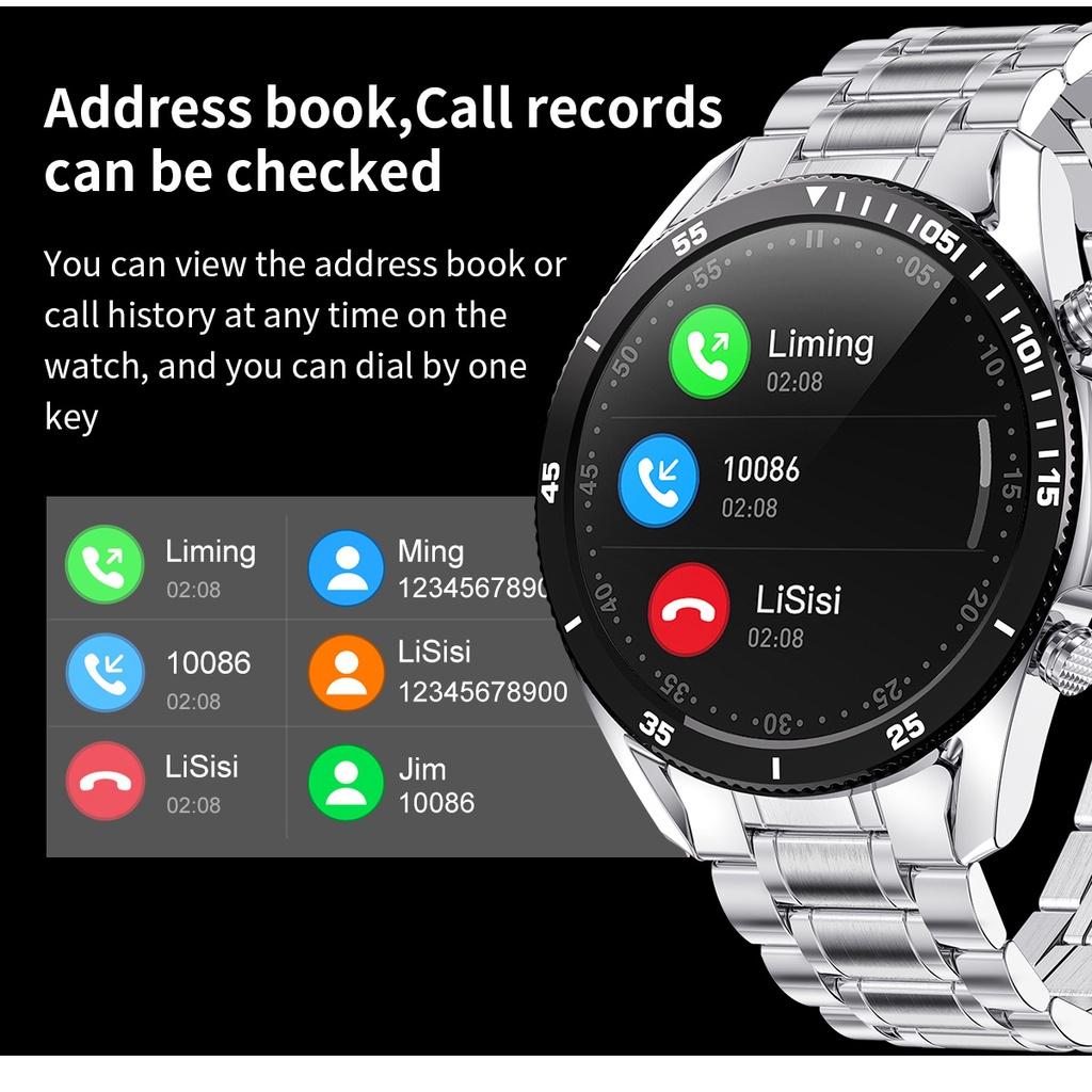 LIGE Smartwatch Donna Con Chiamate Bluetooth – 1,32" HD, Frequenza Cardiaca, Sonno, 2 Cinturini (Nero E Albicocca)